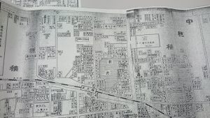 茨木市街地地図1958年西駅前町