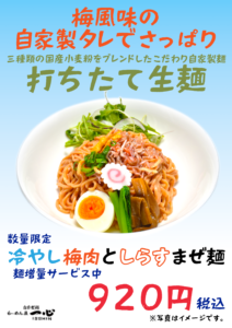 茨木・高槻のホームページ制作茨木広告宣伝舎の飲食店メニューポスター制作・撮影事例